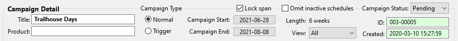 Campaign Detail