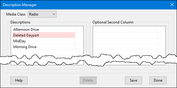 Description Manager Description Manager