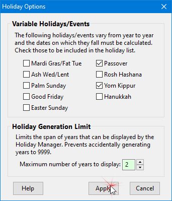 Holiday Options Holiday Options