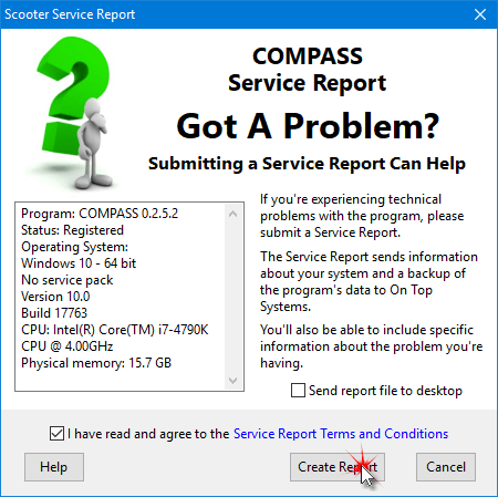 Service Report